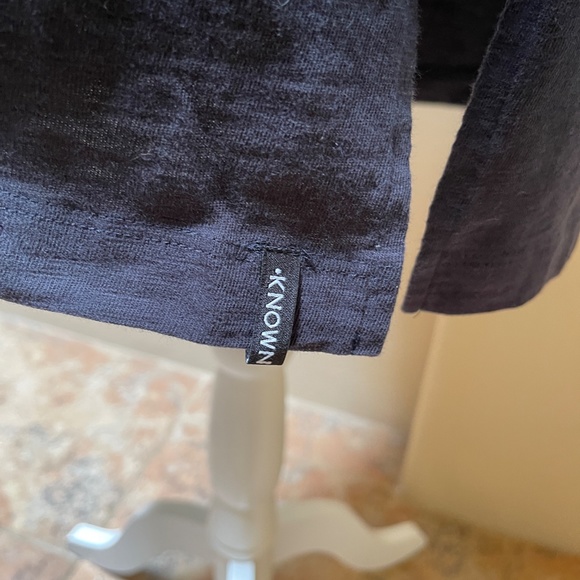 Known Supply Stella Cover Up, Tunic, Dress.Color:Washed Black. Small. - Picture 5 of 13